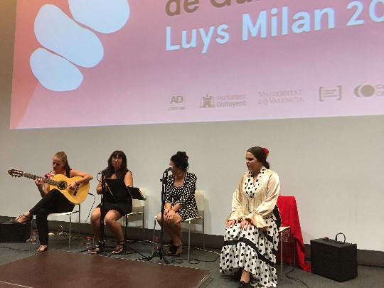 Flamenco con voz de mujer en el Festival de Guitarra Luys Milán