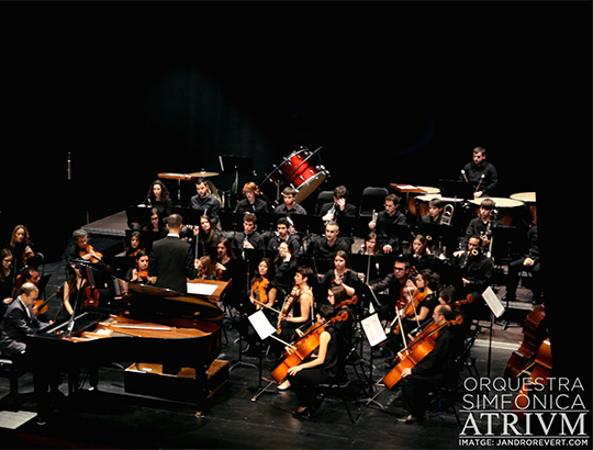 El estreno de la tercera temporada de la Orquesta Sinfónica ATRIVM marca un salto cualitativo